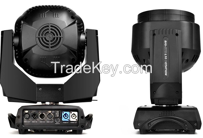 LED moving head beam, spot, wash stage light