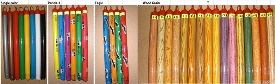 PVC wooden sticks