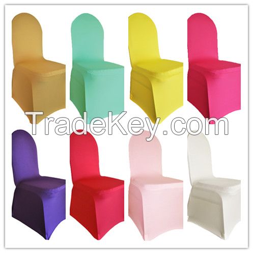 Spandex stretch chair covers