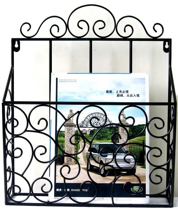 Magazine Wire rack Wall Decoration