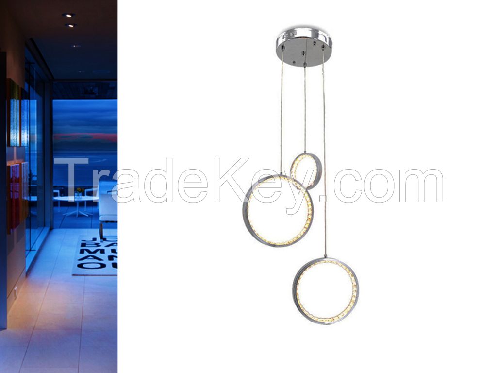 CRYSTAL LED CEILING LAMP "ALTEREGO HOME DESIGN"