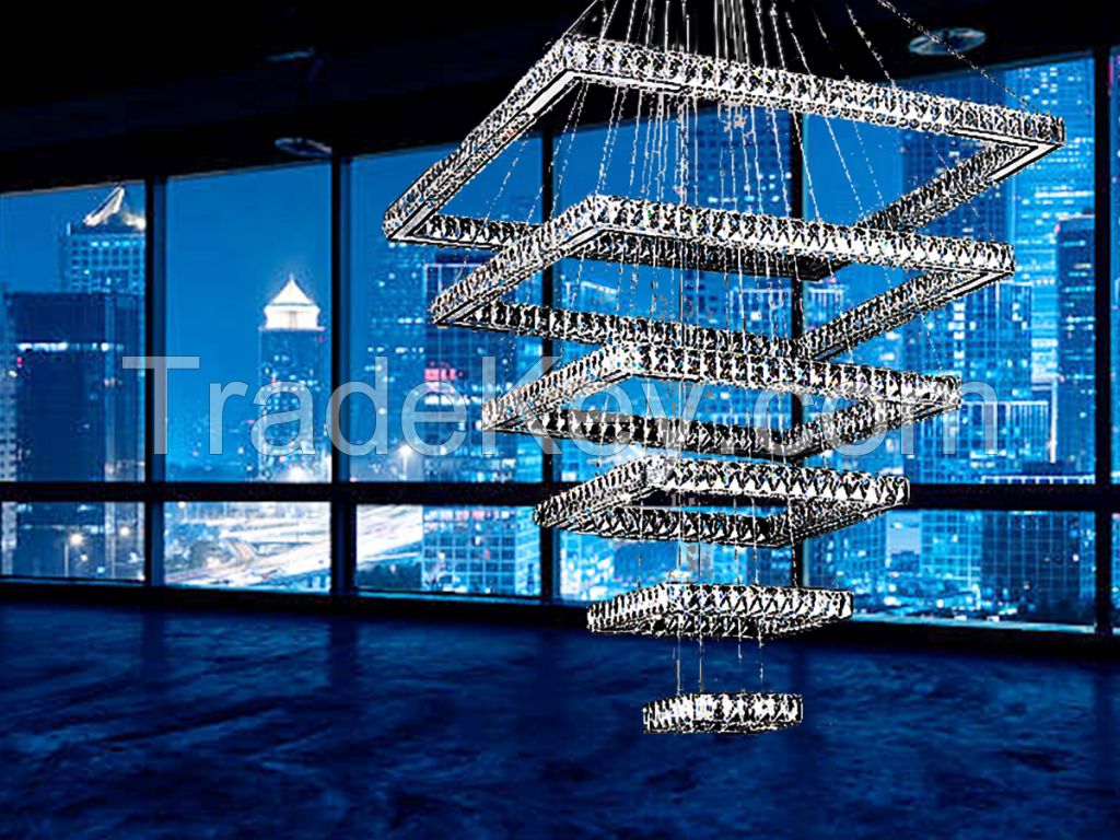 CRYSTAL LED CEILING LAMP "ALTEREGO HOME DESIGN"