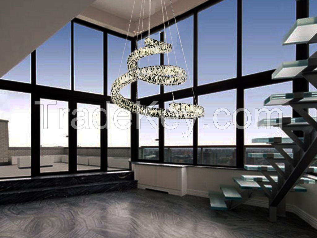 CRYSTAL LED CEILING LAMP "ALTEREGO HOME DESIGN"