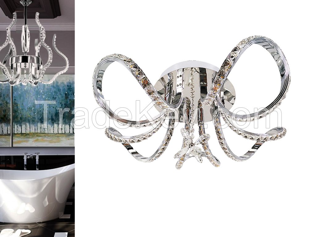 CRYSTAL LED CEILING LAMP &quot;ALTEREGO HOME DESIGN&quot;