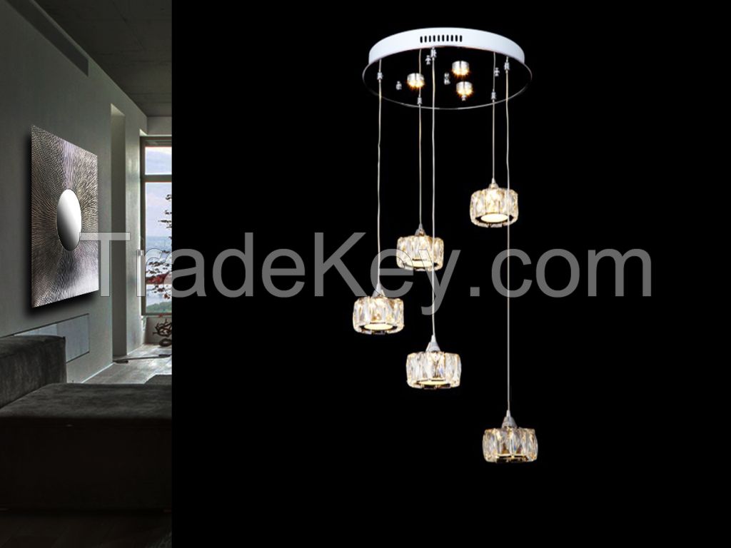 CRYSTAL LED CEILING LAMP "ALTEREGO HOME DESIGN"