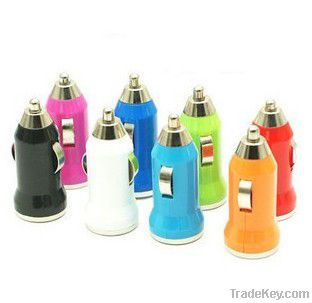 12V Colorful USB Universal Mini Car Charger Adapter