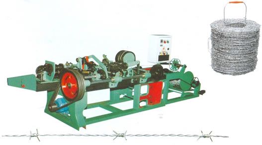 Double-Strand Clockwise Twisted Barbed Wire Machine