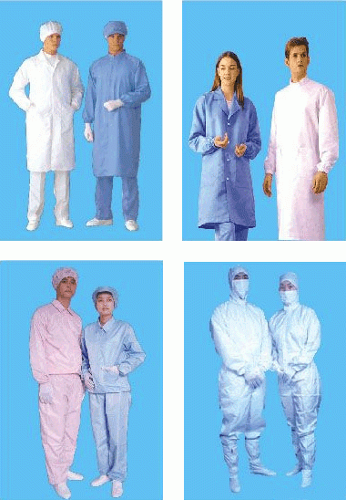 Antistatic Full Body Suit/Lint-free Antistatic Lab Coat/Antistatic Garment/ESD Smock