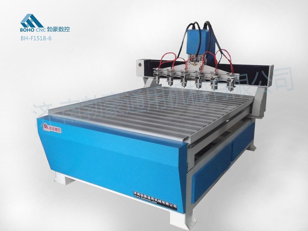 BH-F1518-6 multi-spindles woodworking engraving machine