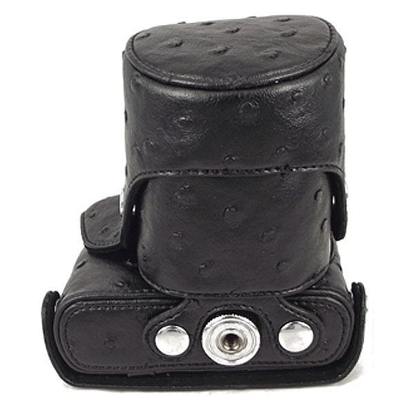 Camera Bags Leather Camera Case Bag For Canon Powershot Nikon Samsung Sony Coolpix