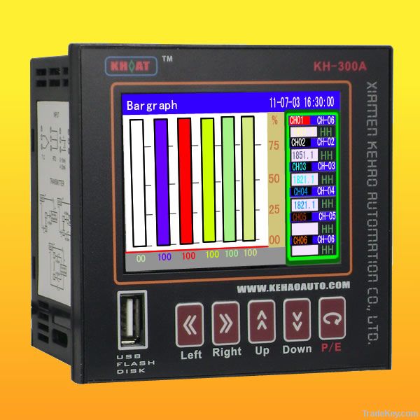 KH300AL 6 Channels Flow Paperless Recorder