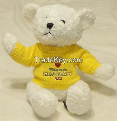 Custom Top Quality Logo Printed best made toys stuffed animals bear