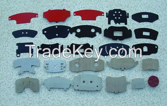 shims for brake pad, anti-noise/noise-absorbing, anti-viberation/anti-shock