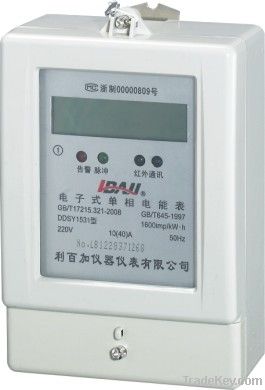 DDS1531J SINGEL PHASE LCD DISPLAY RS485 ELECTRICITY ENERGY METER