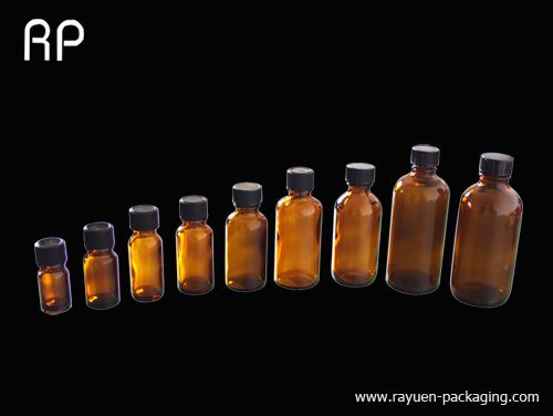 essential oil glass bottle