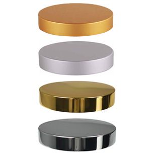 89mm anodized aluminum-plastic screw cap