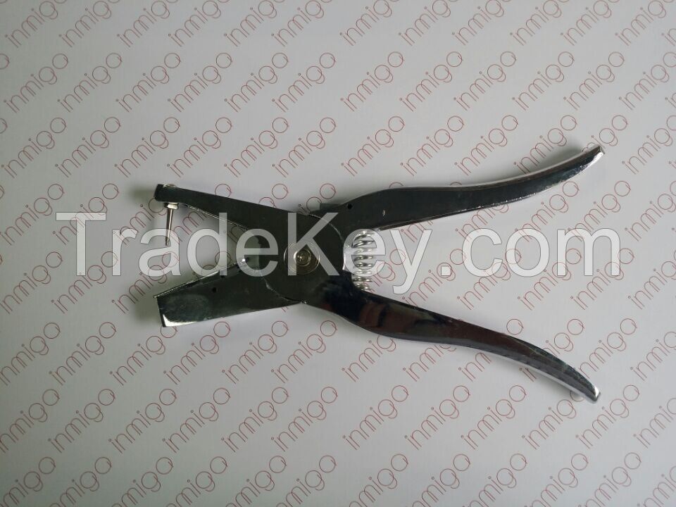 matel animal RFID ear tag plier