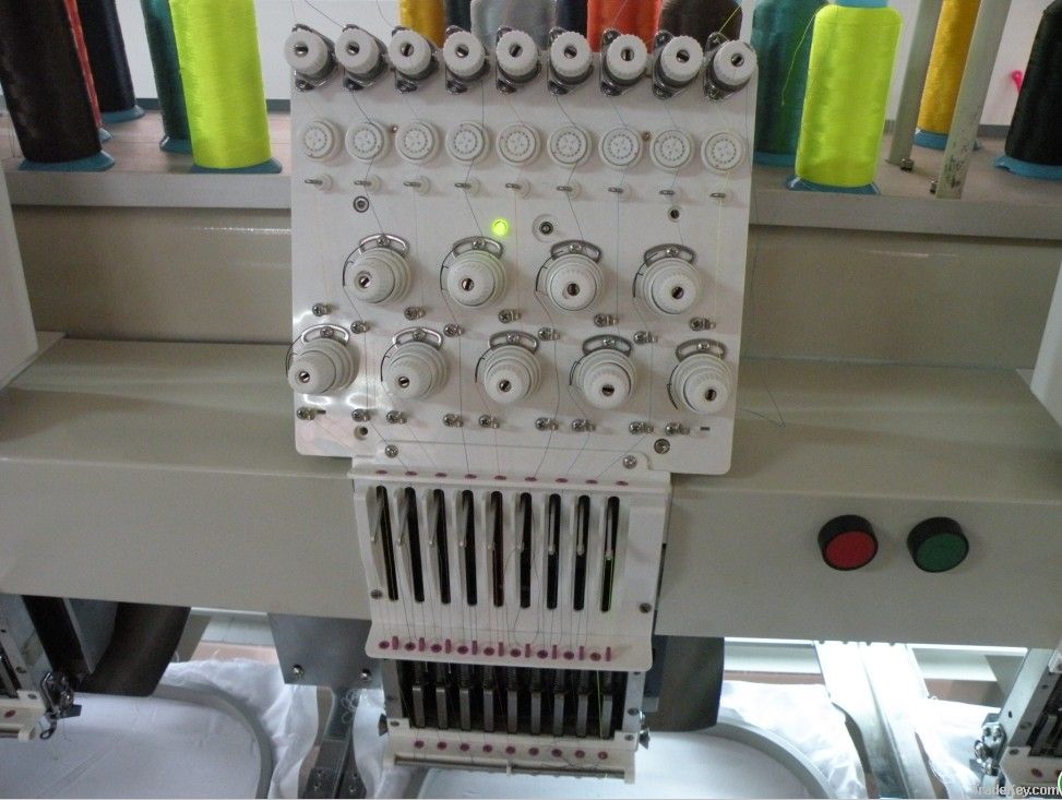 Single Head Tubular Embroidery Machine for Cross Stitch Embroidery