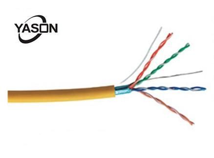LAN Cable FTP Cat.5e Solid, Yellow 305M/Box, LSZH