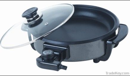 round electric pizza pan