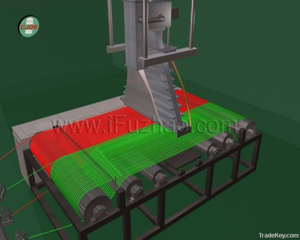 Small wire irradiation device