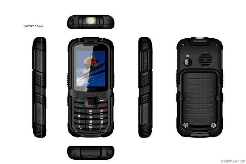 GSM Rugged Cell Phone with Quad Band CE&RoHS