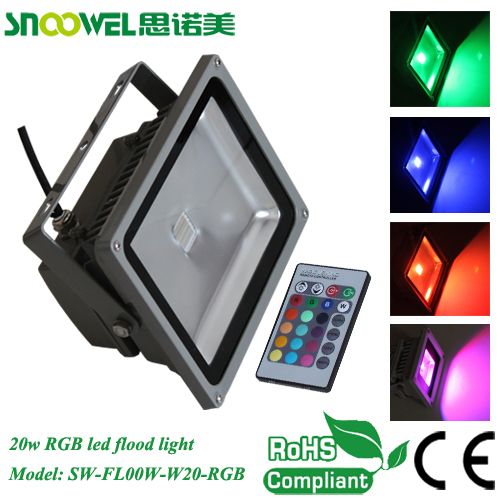 color changeable RGB led flood light for dancing floor