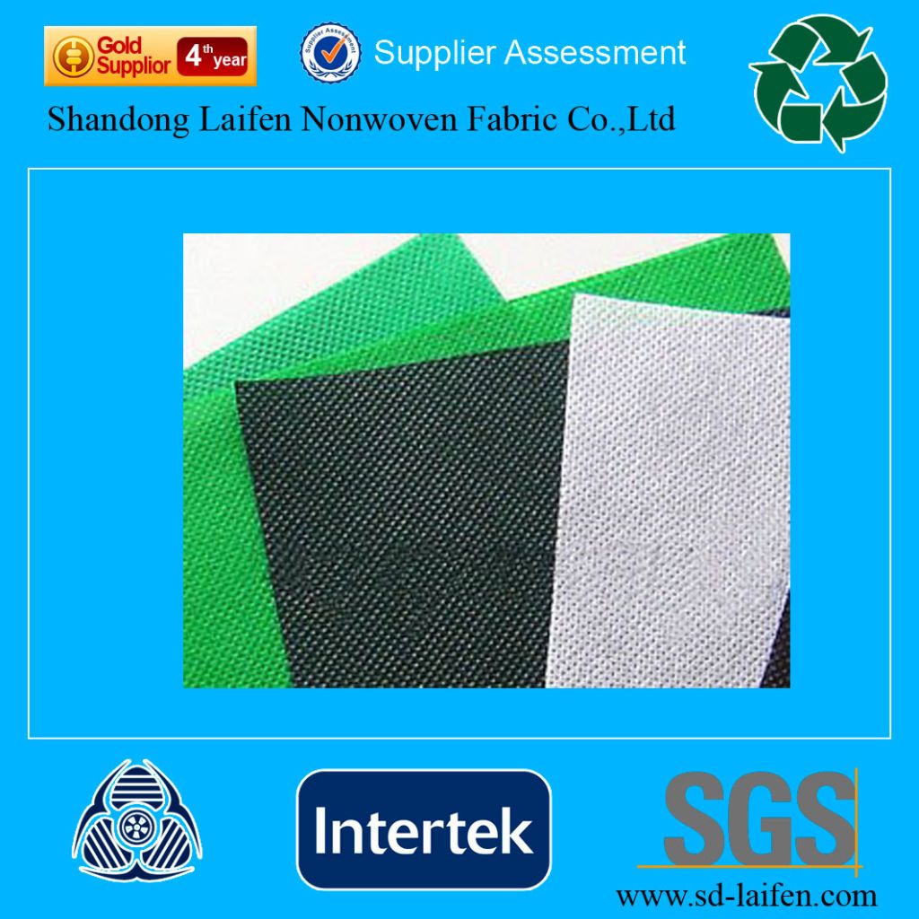 fresh polypropylene spunbond nonwoven fabric for interlining