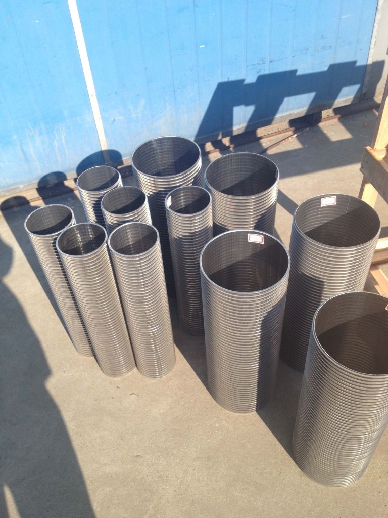 Stainless Steel Wedge Wire Screen Filter Cylinder