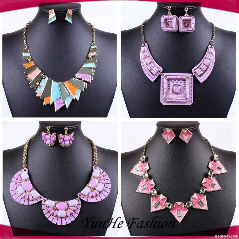 2014 exaggerated necklace, European and American exaggerated necklace