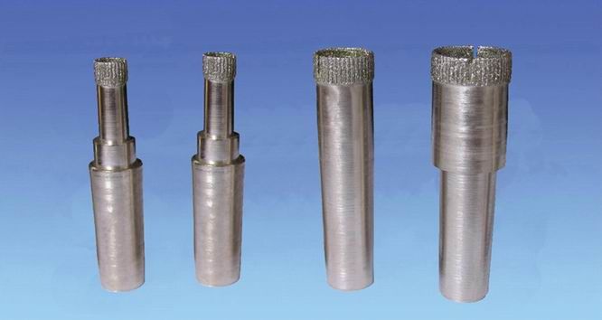 Electroplating taper shank drill