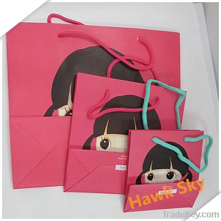 Carton Paper packaging hand bag supplies