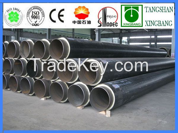 pre-fabricated direct buried polyurethane insulation pipe