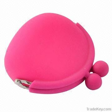 Silicone coin purse