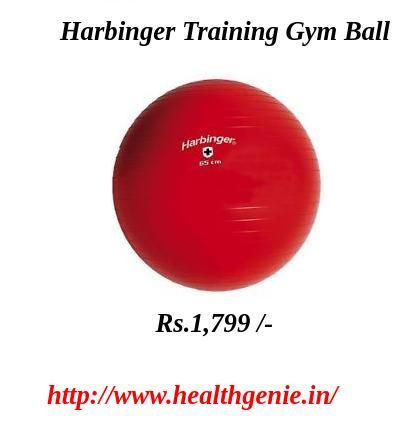 Harbinger Training Gym Ball, Red 65 cm