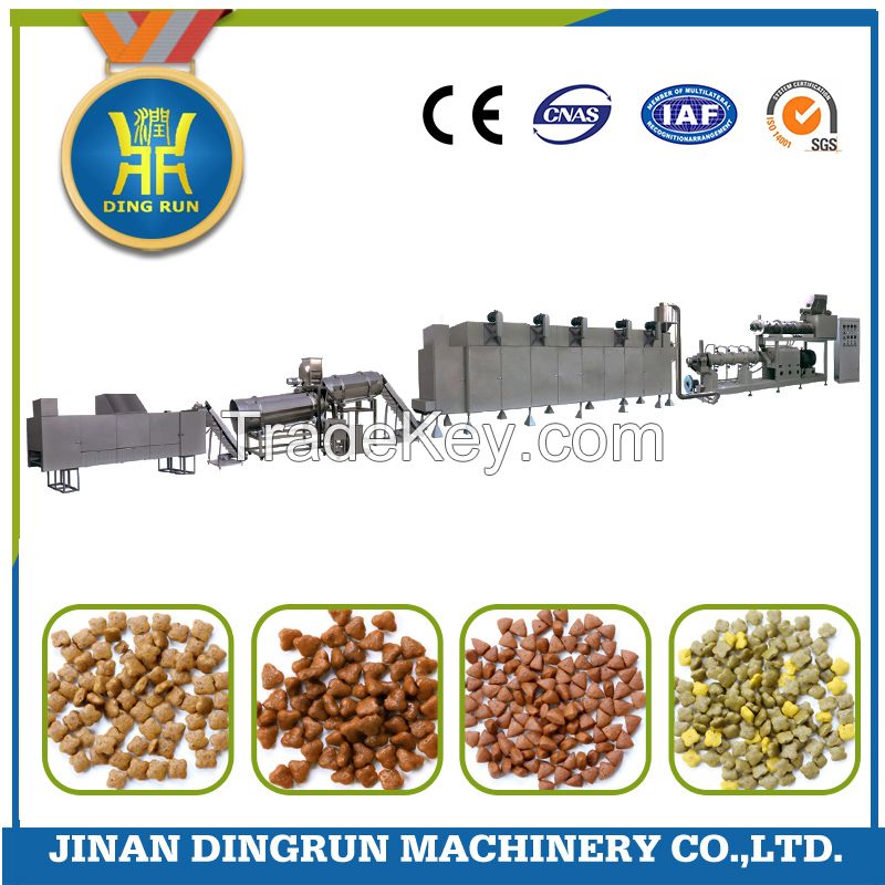 Big capacity Wet type pet dog food extruder machine