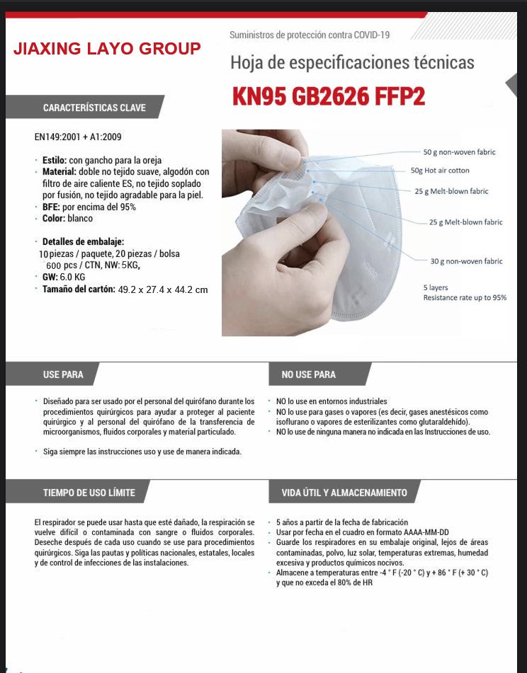 KN95 face masks with CE and FDA in stock