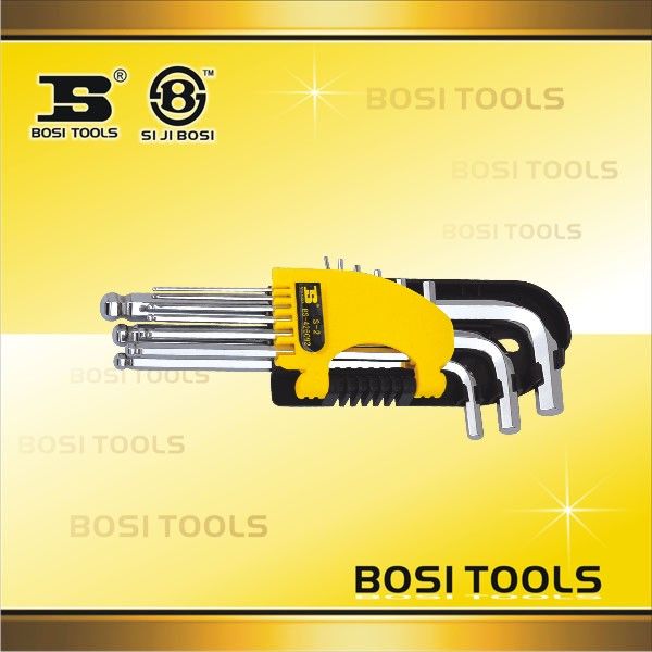 Ball point hex key set specification: