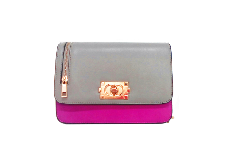 Simple fashion handbag with chain
