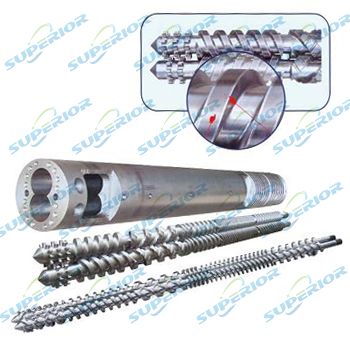 screw& cylinder of inject machine