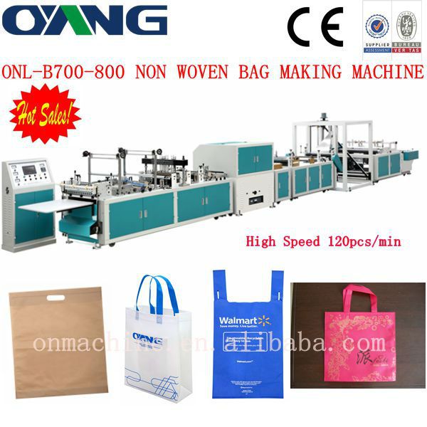 CE standard non woven bag making machine