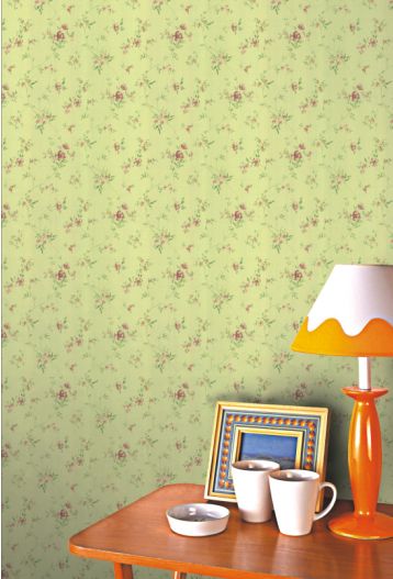   PVC Wallpaper, Vinyl Wallpaper, Modern Style Wallcovering, Peach Garden Series