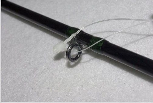 8 - 9 ft wooden handle high carbon SIC guid fly rod