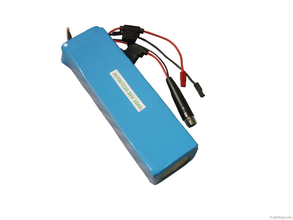 High discharge rate Li-polymer battery