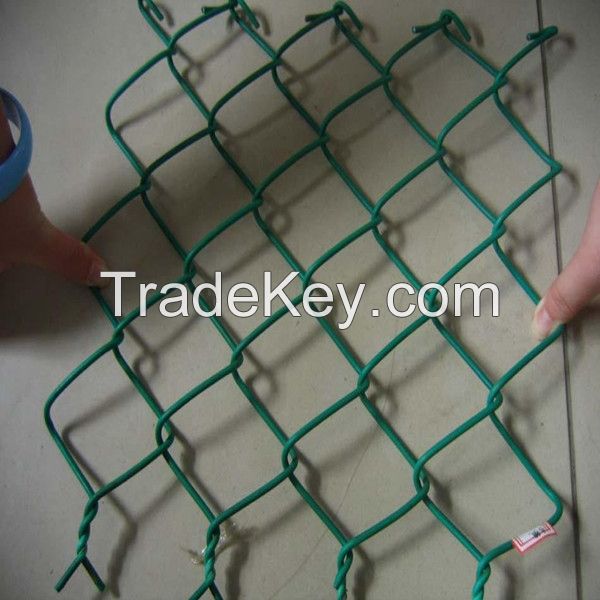 Galvanized Chain Mesh Fencing/Galvanized Steel Fence 