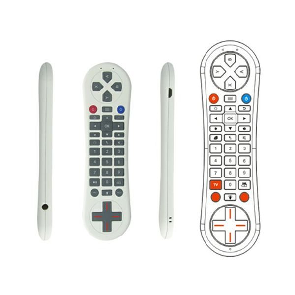2.4G fly air mouse with game control function