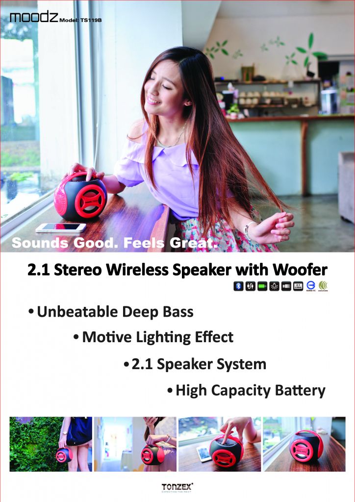 Wireless Bluetooth Speaker with Woofer