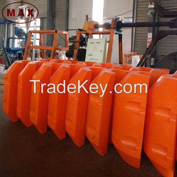 Professional manufacture HDPE material plastic floater for dredger