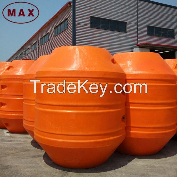 Professional manufacture HDPE material plastic floater for dredger