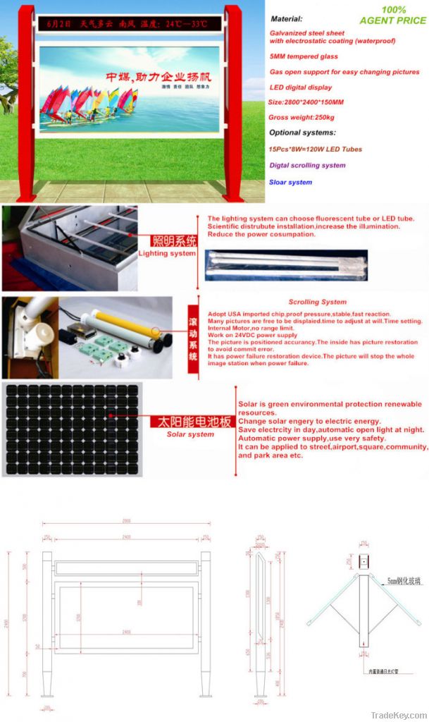 Outdoor Advertising Light Box